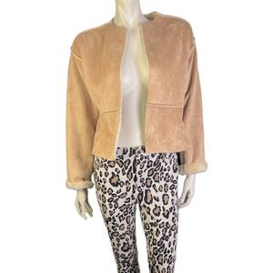 Faux Shearling Waist Coat from Banana Republic a Fall Fav! Like New Condition S